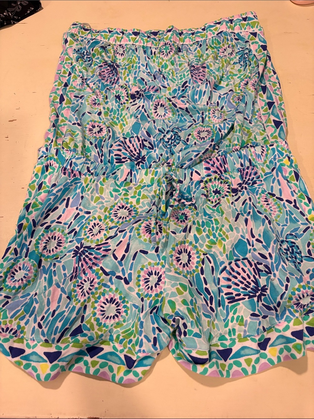 Lilly Pulitzer sleeveless romper large